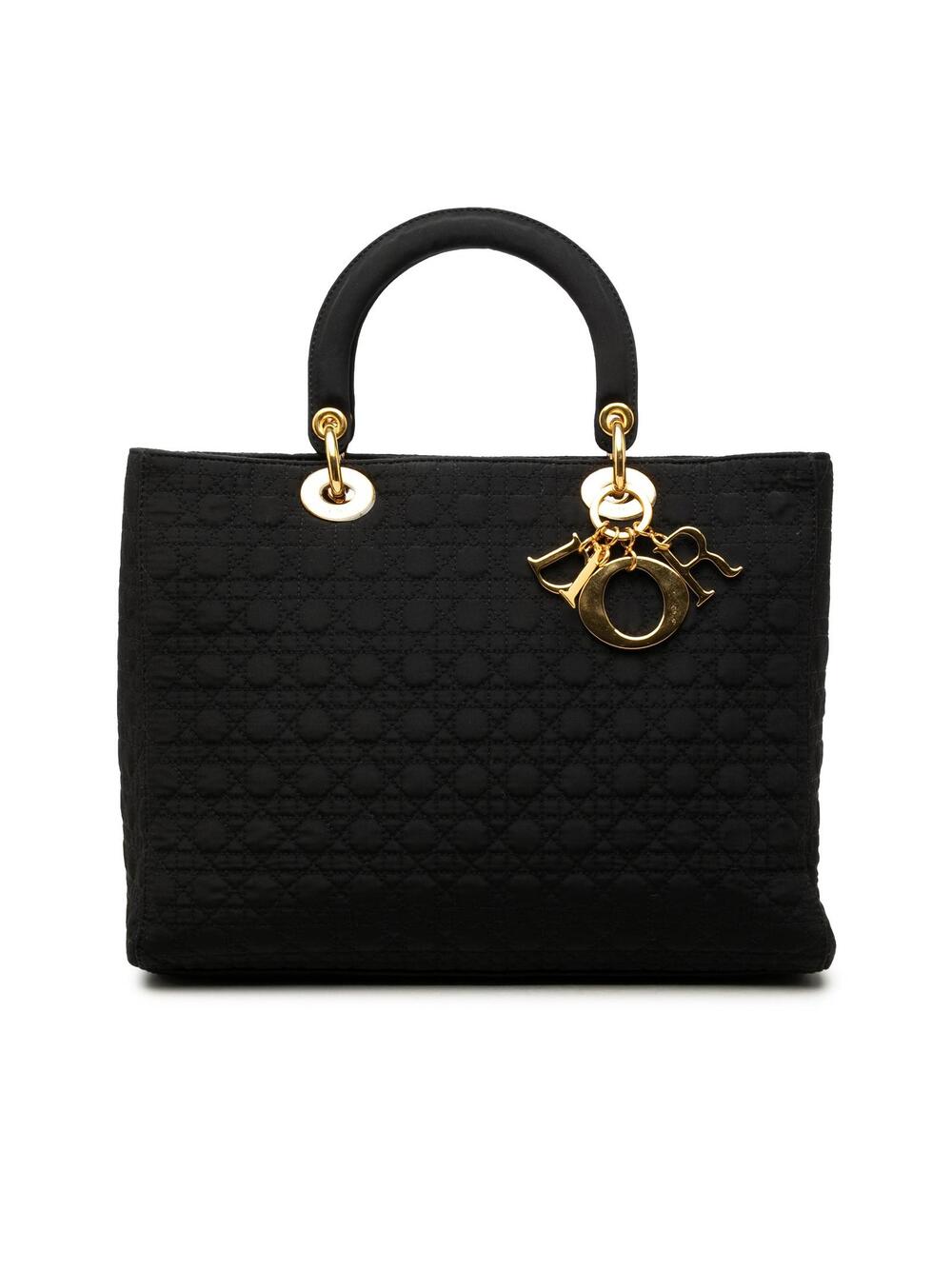 Dior Large Nylon Microcannage Lady Pre- #360064D12B